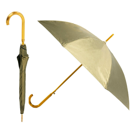 Gold Umbrella - Metallic Gold Umbrella - UV Protective