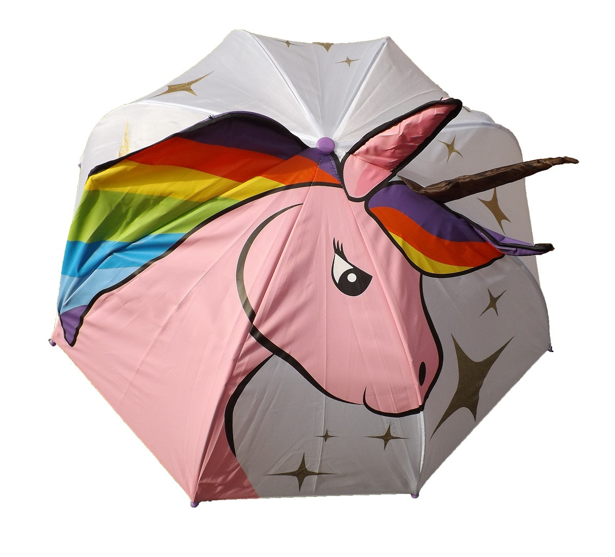 Unicorn Umbrella - Child??s Pop Up Unicorn Umbrella