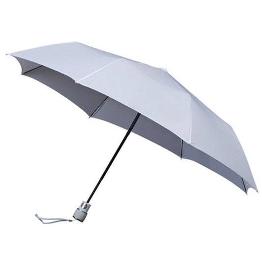 White Travel Umbrella - Automatic Umbrella Compact Umbrella