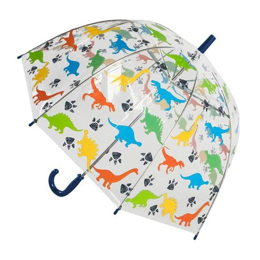 Kids Dinosaur PVC Dome Umbrella